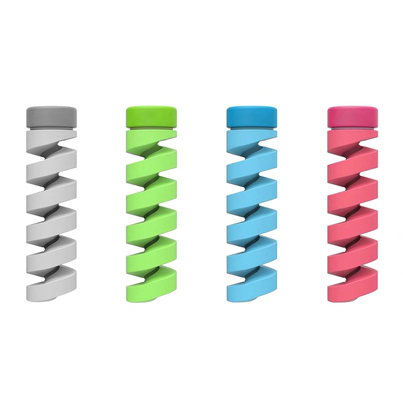 Protector de cable espiral para cargador Magsafe y Cable Lightning [ Mil el Par ]. - Miniatura 2