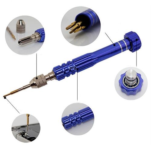 Desatornillador para iPhone y MacBook [ incluye 5 piezas ] [ 5 en 1 ]. - Miniatura 3