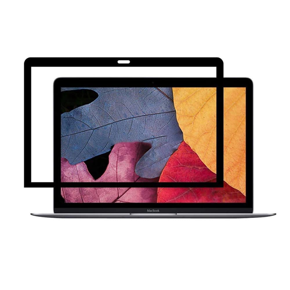 Micas Protectoras 2024 para MacBook [ Ultra fácil Instalación, sin burbujas, bordes negros ] [ 11' / 13' / 14' / 15' / 16' ] [ Air / TouchBar / New Air Retina ] M1, M2 y M3 - Miniatura 2