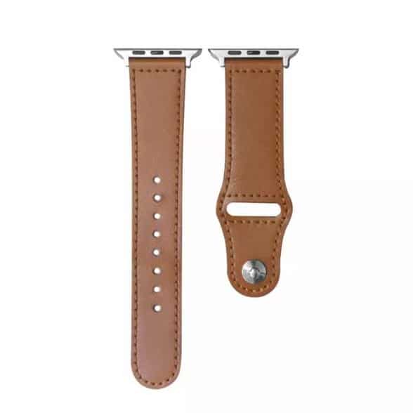 Correa de cuero para Apple Watch 1 / 2 / 3 / 4 / 5 / 6 / 7 / SE [ 38, 40, 41, 42, 44 y 45mm ] - Miniatura 3