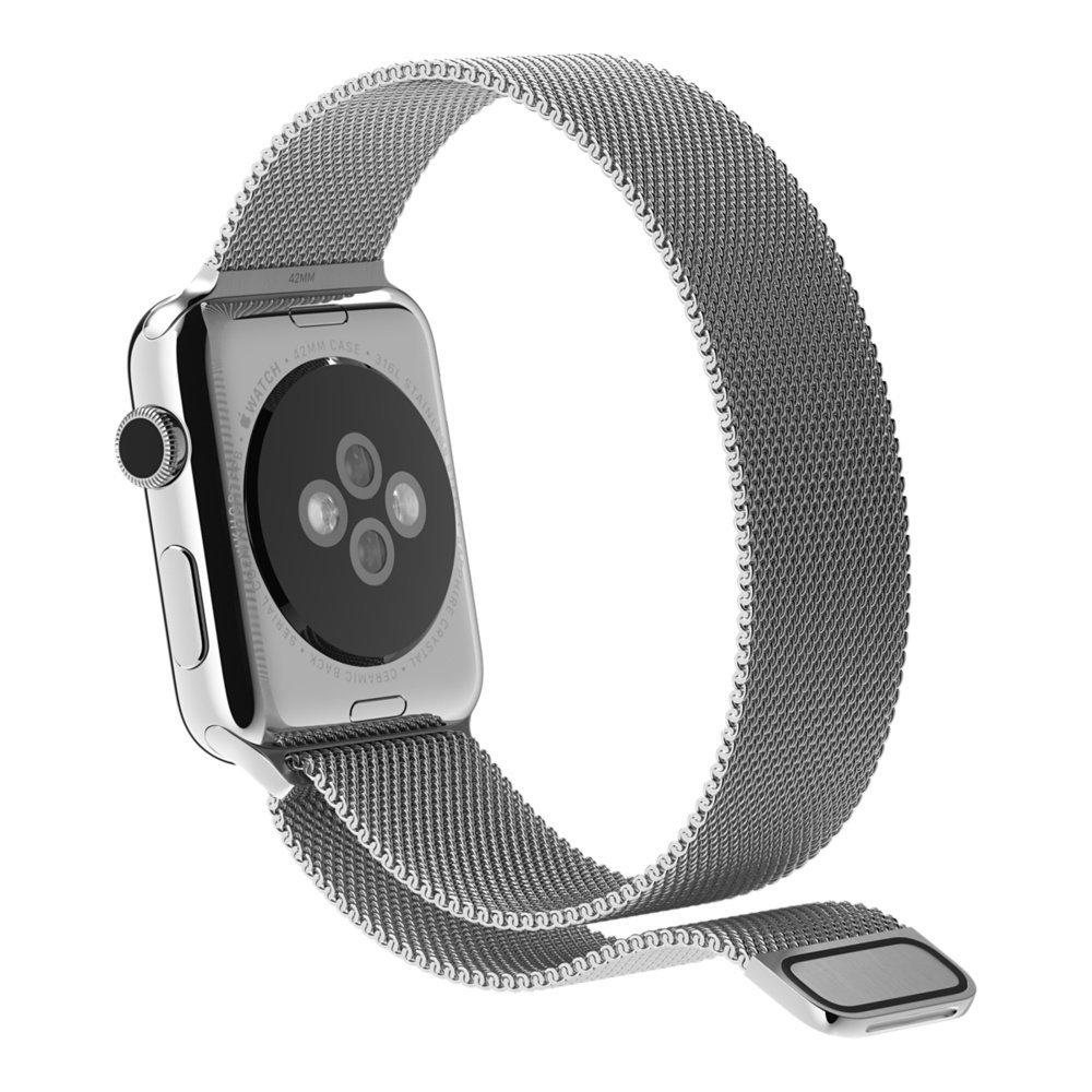Correa Apple watch milanesa, producto exclusivo [ magnética y metálica ] [ 38, 40, 41, 42, 44 y 45mm ] [ Series 1 al 7 ] - Miniatura 3