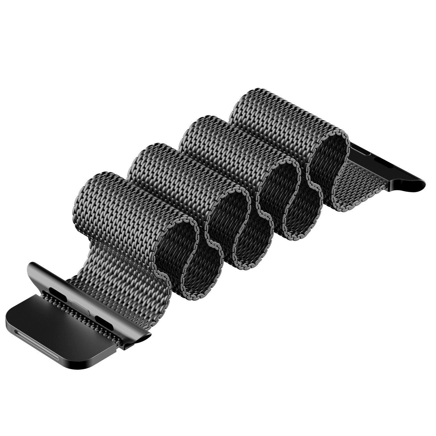 Correa Apple watch milanesa, producto exclusivo [ magnética y metálica ] [ 38, 40, 41, 42, 44 y 45mm ] [ Series 1 al 7 ] - Miniatura 6