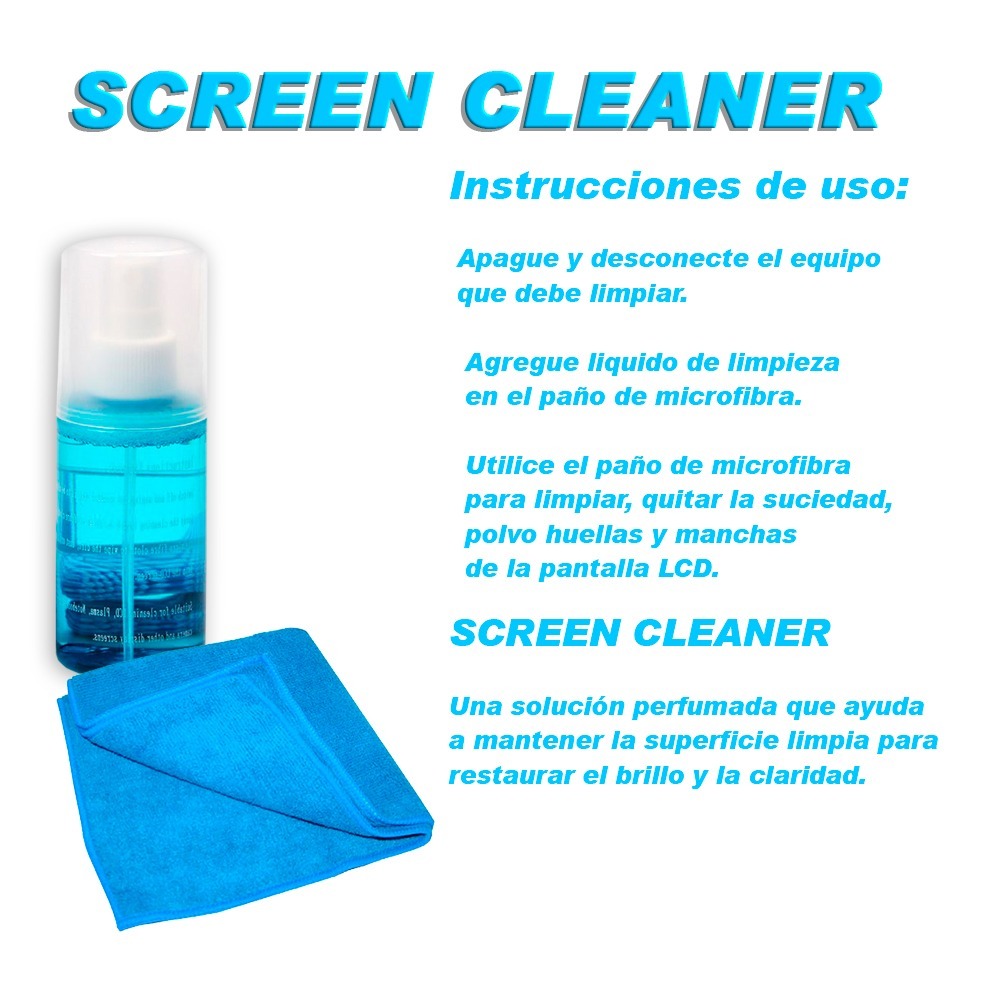 Kit de Limpieza para MacBook / iMac / iPad / iPhone, Incluye paño reutilizable. - Miniatura 3